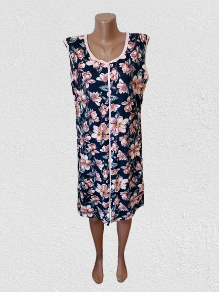 Халат жіночий на блискавці бавовна Україна. р.46-58. Від 7шт по 194 грн., фото 1