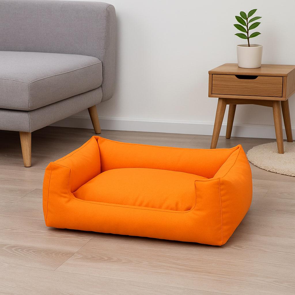 Лежанка для собак Класик помаранчева S 60 x 45 від New and Classic, фото 1