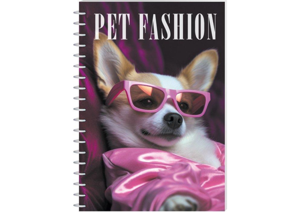 Блокнот поруч. A5 80арк. кліт. пласт. "Economix" №E21958-03(4)(56), фото 1