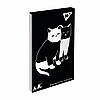 Блокнот A7 48арк. кліт. карт. Tattoo cats,клей №151936/Yes/(40)(320), фото 7