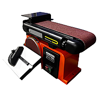 Професійний шліфувальний верстат GTM MM491GL : 370 Вт, 150мм диск, 100x915 мм (18482) EHA