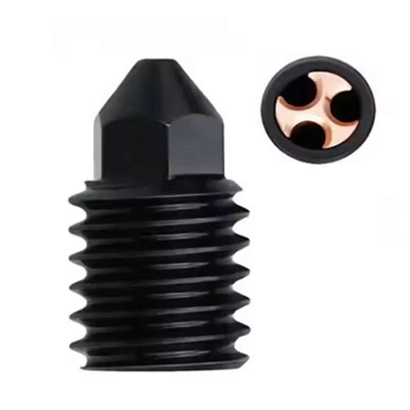 Сопло 0.6мм для хотенду до 3D принтера Bambu Lab X1 закалённая сталь (AH-S-BMR), фото 1