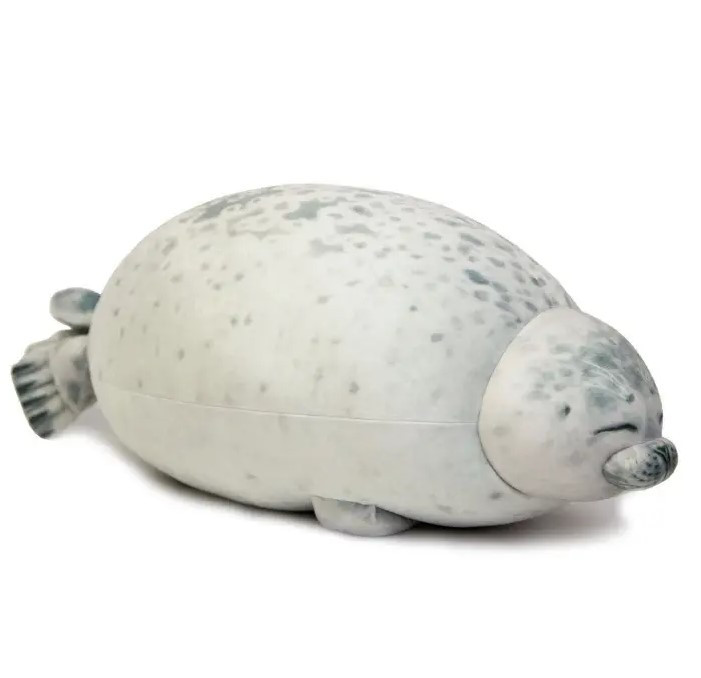 Іграшка подушка Посміхаючийся Тюлень або морський лев 60 см, фото 1