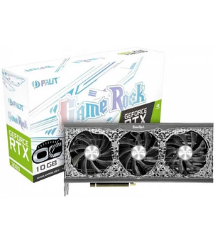 Відеокарта Palit GeForce RTX 3080 GameRock OC Б/У
