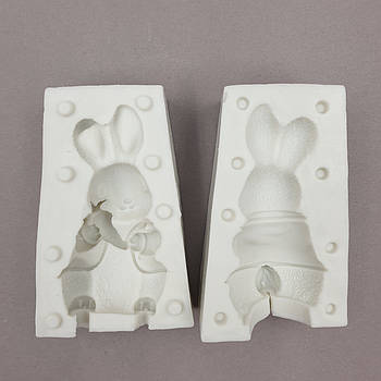 Силіконовий молд 3д Зайчик (кролик)