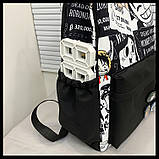 Шкільний рюкзак АНІМЕ для хлопчика або дівчинки 5-11 клас Стильний нейлоновий портфель в школу для дітей та підлітків, фото 8