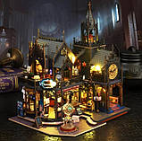 Інтер'єрна мініатюра для самостійного складання румбокс DIY House Замок чарівника, фото 7