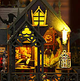 Інтер'єрна мініатюра для самостійного складання румбокс DIY House Замок чарівника, фото 9