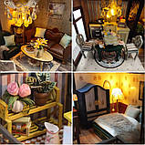 Інтер'єрна мініатюра для самостійного складання румбокс House Будинок в англійському класичному стилі з антикваріатом, фото 9