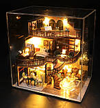 Інтер'єрна мініатюра для самостійного складання румбокс House Будинок в англійському класичному стилі з антикваріатом, фото 10