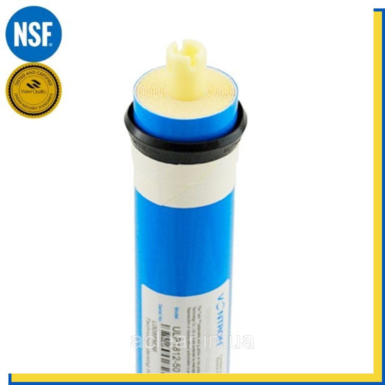 Мембрана зворотного осмосу Vontron 50g Оригінал VONTRON ULP1812-50 1шт, фото 1