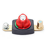 Вимикач маси 12-48В 300A Перемикач живлення батареї, фото 6