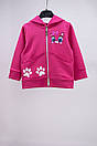 Дитяча кофта з кишенями для дівчинки двунитка, фото 4