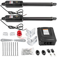 Автоматичне відкривання подвійних воріт VEVOR, автоматичне відкривання воріт, до 300 кг і довжиною 2,74 м,