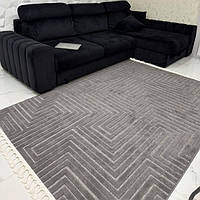 Килим в скандинавському стилі 3089 сірий