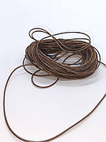 Шнур полієстер 1мм Коричневий -10м відрізок