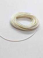 Шнур полієстер 1мм Білий -10м відрізок