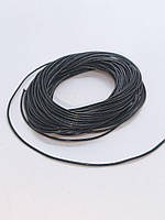 Шнур полієстер 1мм Чорний -10м відрізок