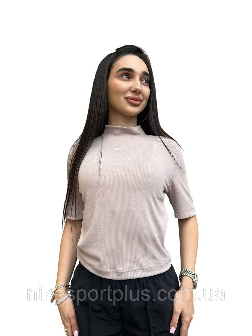 ФУТБОЛКА W NSW ESSNTL RIB MOCK SS TOP DV7958-272