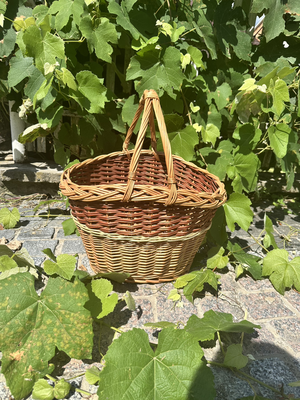 Корзинка плетена «Відро", фото 1