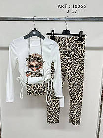 Набір-трійка для дівчаток оптом, 2-12 років, арт. 10266