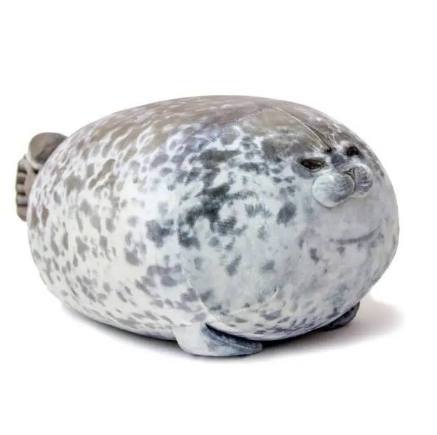 М'яка іграшка подушка Тюлень або морський лев 60 см, фото 1