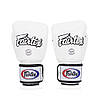 Боксерські рукавиці Fairtex BGV1 White 14 унцій (бинти в комплекті), фото 5