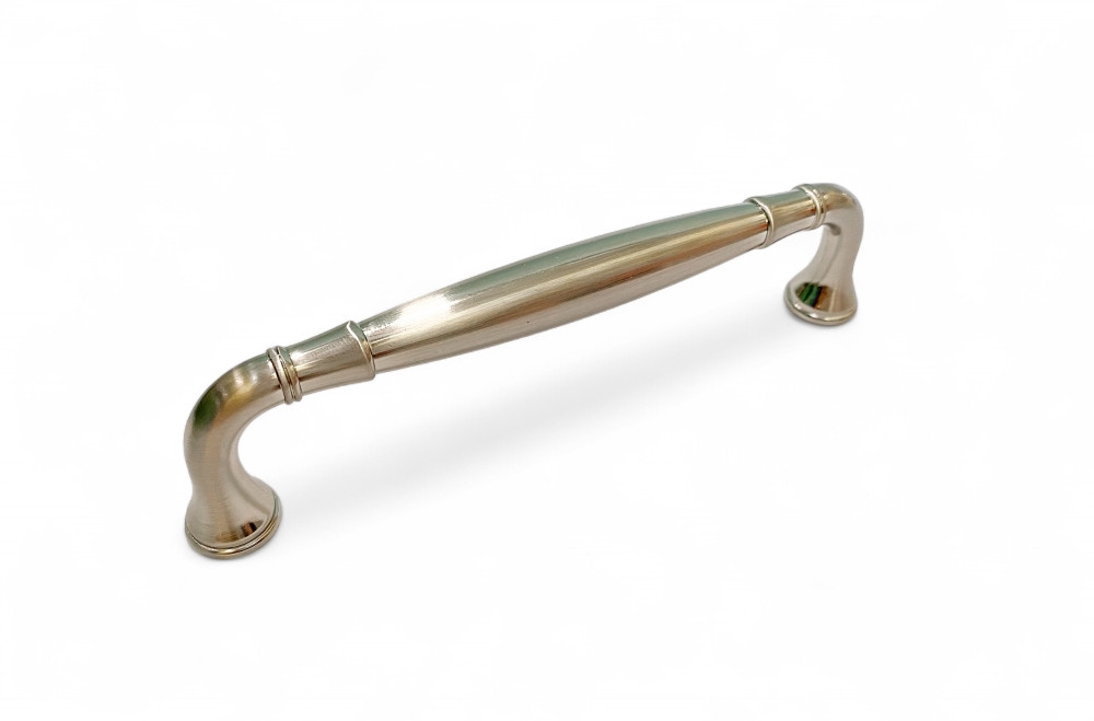 Ручка меблева Elegance Style сучасна класика JW-324-128 Inox сталь полірована 128 мм, фото 1