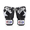 Боксерські рукавиці Fairtex BGV1 Nation Print Black 14 унцій (бинти в комплекті), фото 5