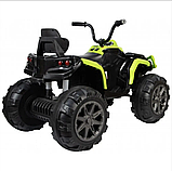 Електроквадроцикл для дітей VOLSO VS1288G2 з подвійним мотором2×25W  зелений 12V 7Ah, MP3 від 3 років до 40 кг, фото 2