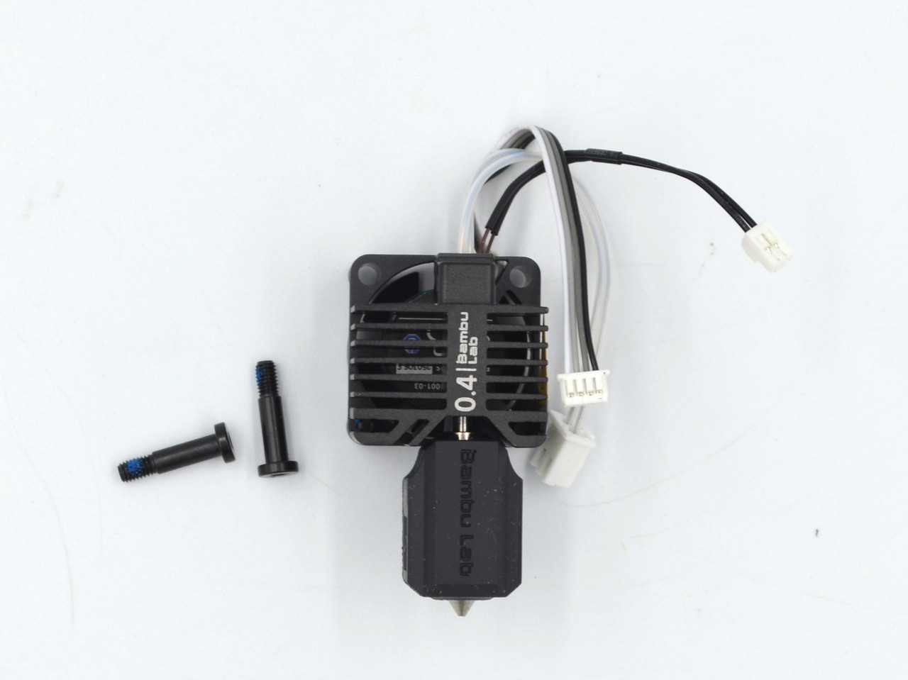 Друкуюча головка в сборі 0.4мм hard X1 до 3D принтера Bambu Lab X1 загартована сталь (FAH001), фото 1