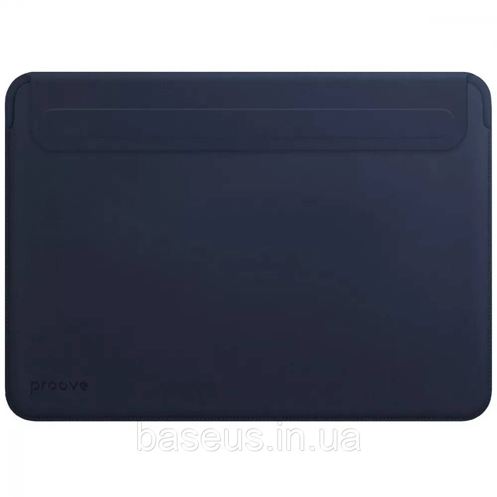 Чохол для МакБук Proove Leather Sleeve MacBook 13,6"/14,2", синий (PCLSMB141312), фото 1