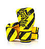 Боксерські рукавиці Fairtex BGV14Y Yellow/Black 14 унцій (бинти в комплекті), фото 5