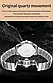 Чоловічий годинник Olevs 2943 Quartz — елегантний стиль, металевий браслет, дата і день тижня, фото 9