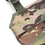 Комплект балістичного захисту паху - 1 клас захисту. Протиуламковий фартух НВМПЕ UHMWPE мультикам 2.0, фото 5