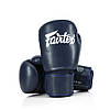 Боксерські рукавиці Fairtex BGV27 Blue 16 унцій (бинти в комплекті), фото 8