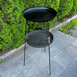 Комплект сковорода із диска SDR-40P з підвісом для вогню