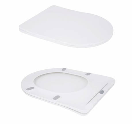 Унітаз-компакт Qtap Jay Ultra Quiet із сидінням Soft-close, фото 2