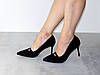 Туфлі лодочки на шпильці чорні, фото 2