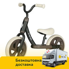 Біговел дитячий QPLAY (колеса 10 дюймів) Trainer EVA Black Чорний