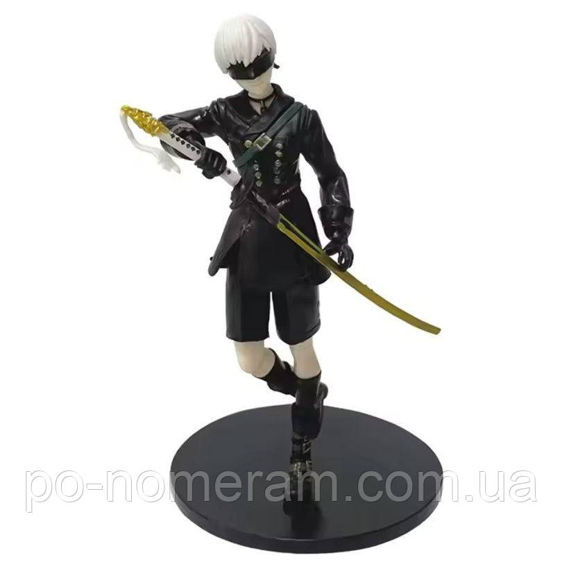 Фігурка NieR Automata YoRHa No 9 Type S (З мечем чорний) 16 см (Ніер Автомата), фото 1