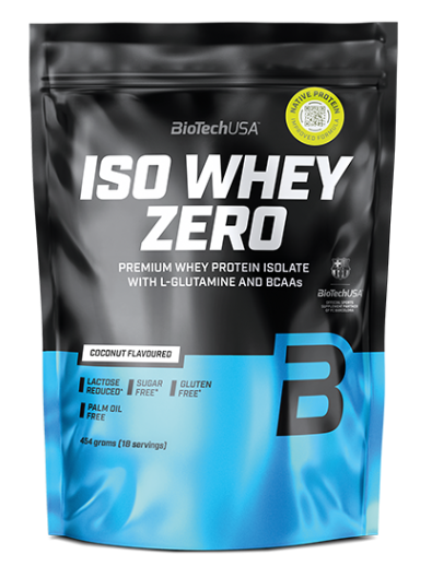 Протеїн Iso Whey Zero BioTech 454 г Кокос, фото 1