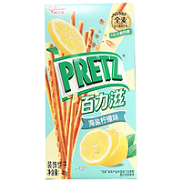 Палички зі смаком солоного лимону Glico Pretz Sea Salt Lemon, 41 г