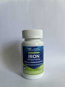 Залізо Rite Aid Iron Ferrous Sulfate 65 mg 100 таб.