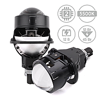 Автомобильные светодиодные линзы AMS ULTIMATE U1 G5 2.5 F/R 2.5 дюйм на ближний и дальний свет