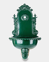 Мийка садова вулична алюмінієва Зелена з краном