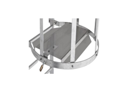 Захист від залізання на драбину (заслінка з кріпленням)