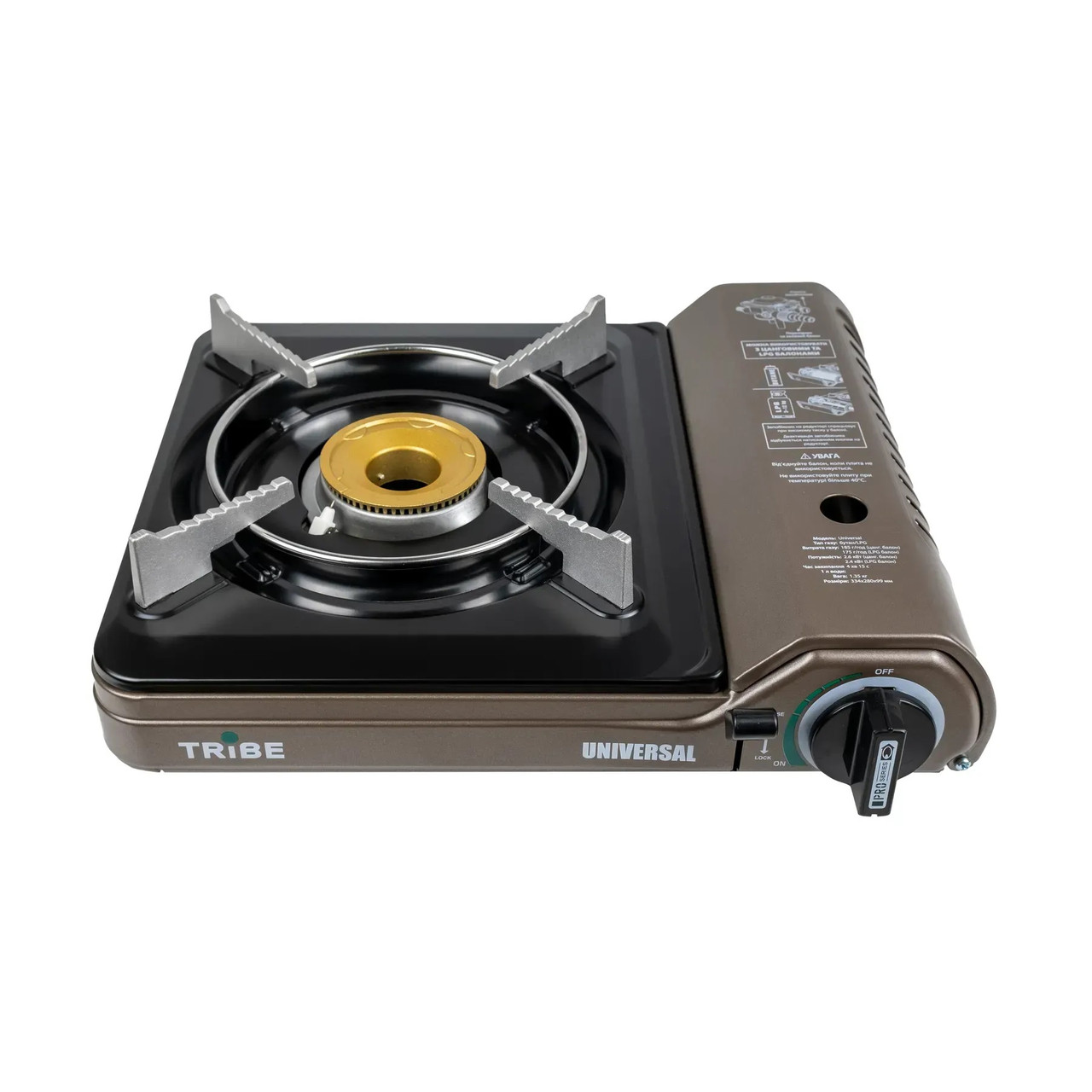 Плита газова Tribe Universal T-HD-0003, grey, фото 1