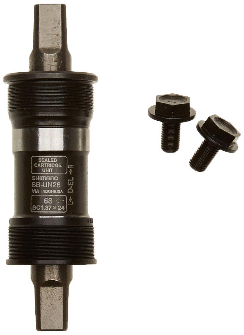 Каретка Shimano BB-UN26 BSA 68x127,5 мм 1,37x24 під квадрат, з болтами