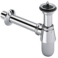 Сифон для кухонной мойки, раковины бутылочный 1 1/4" Viega 366681 хром | 000000823